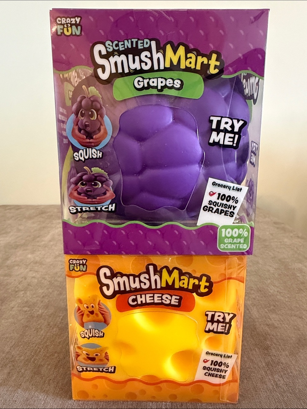 SmushMart Scented Grapes & Cheese | New